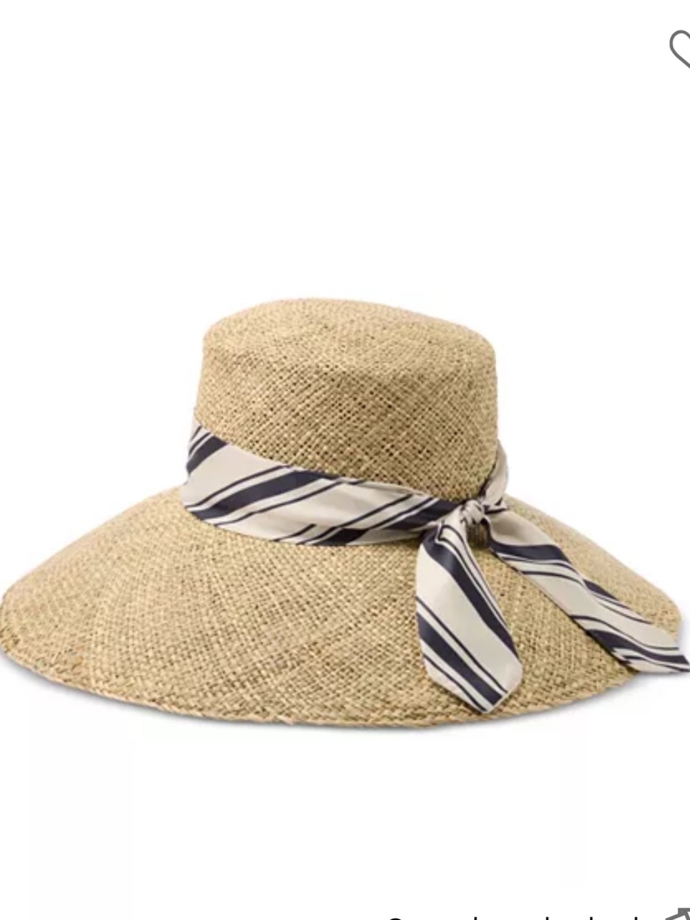 NWT Rag & Bone Seagrass Garden Hat small